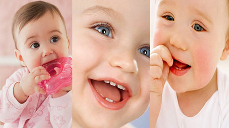 Trẻ mọc răng không phải 100% đều bị sốt 